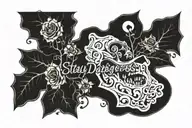 stay dangerous tattoo design idea