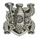 Stanley Cup tattoo design idea