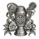 Stanley Cup tattoo design idea