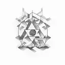 the word israel tattoo design idea