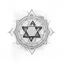 the word israel tattoo design idea