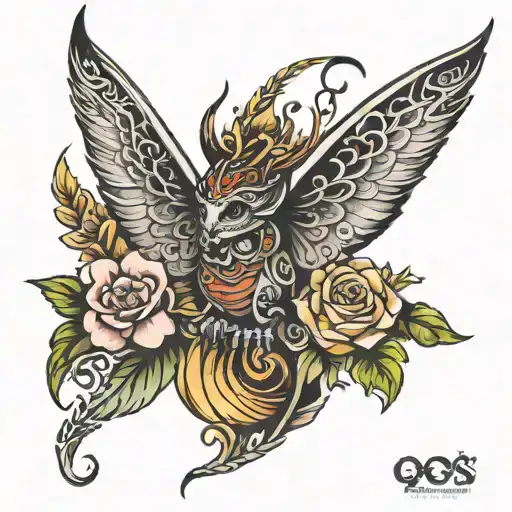 QOS tattoo design idea