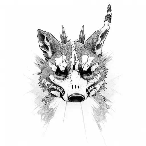 borderlands skag  tattoo design idea