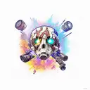 borderlands tattoo design idea