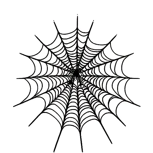 Spider Web tattoo design idea