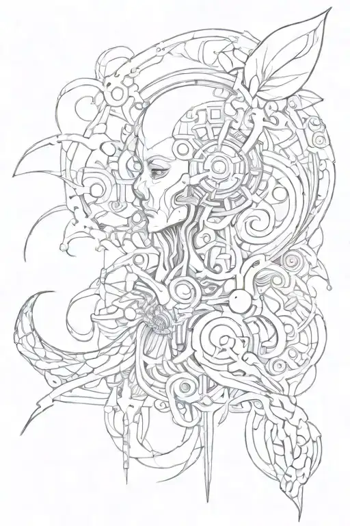 cybersiglism design tattoo design idea