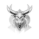 minotaur  tattoo design idea