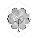 4 leaf Clover tattoo design idea