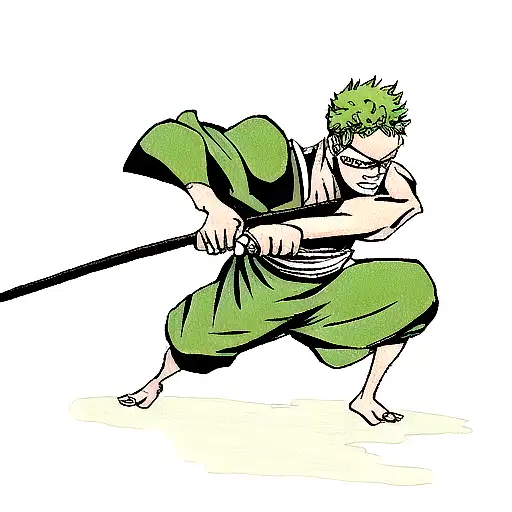 zoro tattoo design idea