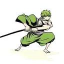 zoro tattoo design idea