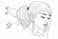 no tears left to cry tattoo design idea