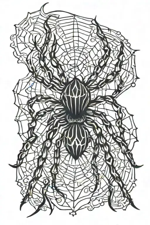 spider tattoo design basic simple tattoo design idea
