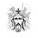 Cristo tattoo design idea