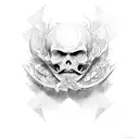 Evil  tattoo design idea