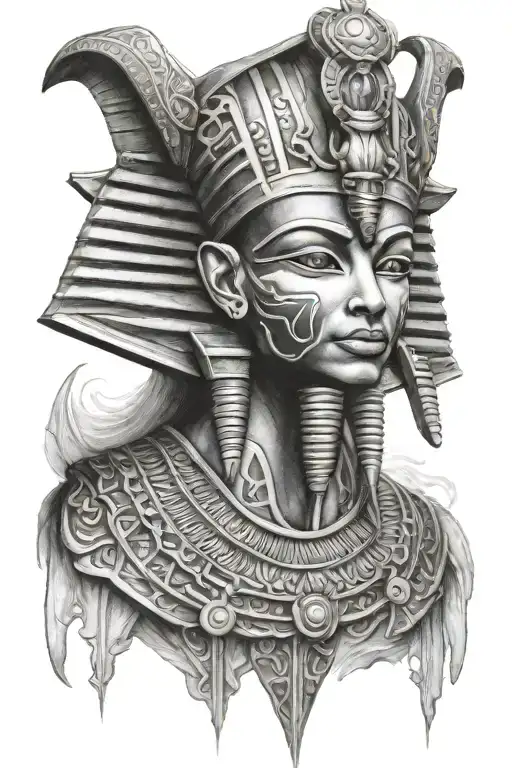 Osiris tattoo design idea