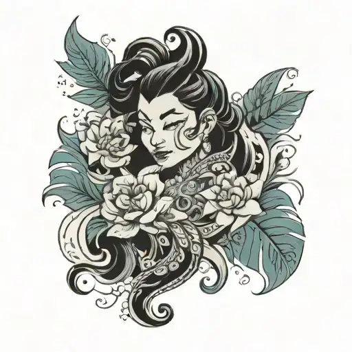 hi hi Hi from Moana tattoo design idea