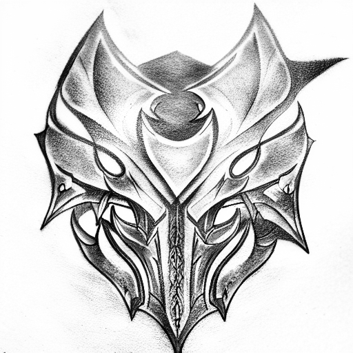 skyrim tattoo design idea