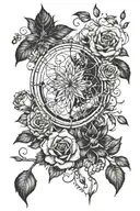 Designing a tattoo that encapsulates the themes of loneliness, emptiness, dark love, and brokenness tattoo design idea