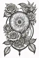 Designing a tattoo that encapsulates the themes of loneliness, emptiness, dark love, and brokenness tattoo design idea