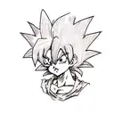 goku dragon ball tattoo design idea