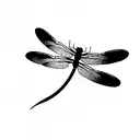 Dragonfly tattoo design idea