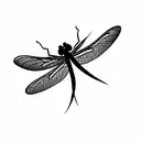 Dragonfly tattoo design idea