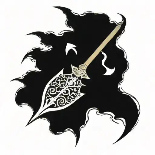 Ban's sin Eskanor's sin Meliodas's sin and Eskanor's axe tattoo design idea