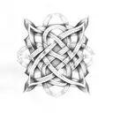 Celtic Knot tattoo design idea