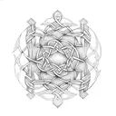 Celtic Knot tattoo design idea