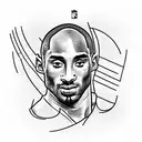 kobe bryant tattoo design idea