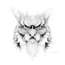 unit matrix tattoo design idea