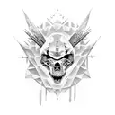 $uicideboy$ inspired tattoo design idea