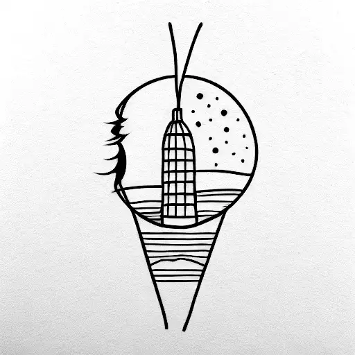 para que ser normal,si estando así de loco,soy feliz tattoo design idea