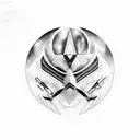 Mass Effect logo tattoo design idea