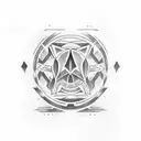 Mass Effect logo tattoo design idea