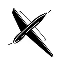 aeroplane tattoo design idea