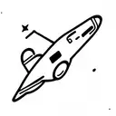aeroplane tattoo design idea