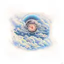 I will learn to love the skies I'm under tattoo design idea