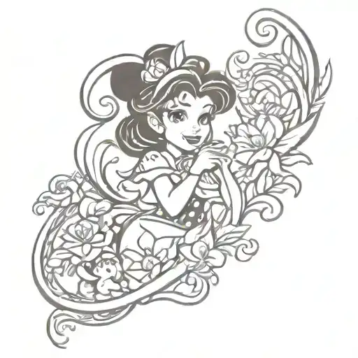 disney sleeve tattoo tattoo design idea