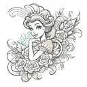 disney sleeve tattoo tattoo design idea