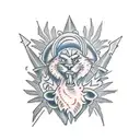 tattoo for simblings to use. brothers and sister tattoo design idea