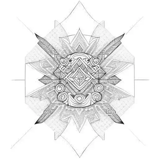 Incorporate Polynesian tribal patterns with blackwork in a sleeve tattoo tattoo design idea