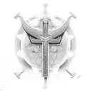 Ankh Symbol tattoo design idea