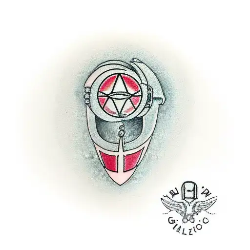 Halo ring with the iconic '343 Guilty Spark' tattoo design idea