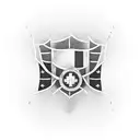 Thin blue line flag with a nurse's medical cross symbol tattoo design idea