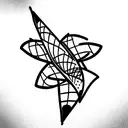 dark wild bright tattoo design idea