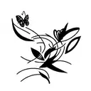 dark wild bright tattoo design idea