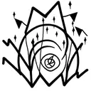 dark wild bright tattoo design idea