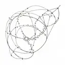 pulsar map tattoo design idea