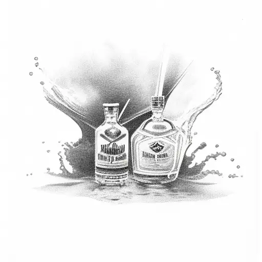Buy Kraken Rum Bottle Wall Art Print Online in India - Etsy
